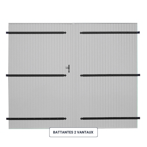 portes de garage traditionnelles battantes 2 vantaux 03