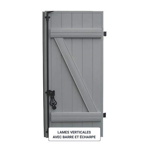 volets battants aluminium lames verticales barre echarpe 02